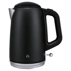 Retro-Wasserkocher, Schwarz