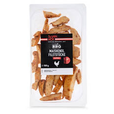 Maishendl-Filetstücke, Paprika