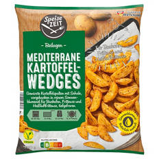 Kartoffelwedges 750 g, Mediterran