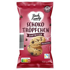 Schoko-Tröpfchen 100 g, Zartbitter