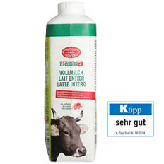 BIO-Milch, Pasteurisiert