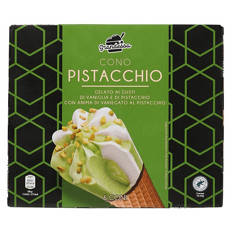 Premium-Waffelhörnchen, Pistazie