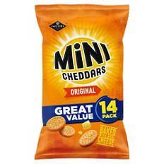 Mini Cheddars Original 14 Pack