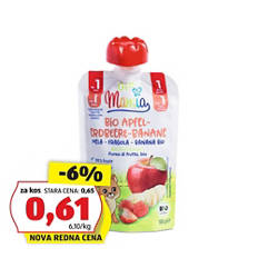 BIO, Bio sadni pire, jabolko-jagoda-banana