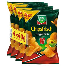 Chipsfrisch 4 x 40 g, Ungarisch