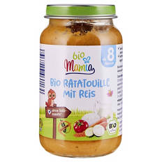 Bio-Menü 220 g, Ratatouille mit Reis