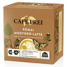 Kávékapszula, római mogyoró-latte, 9 darab