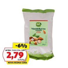 Bio mleti oreščki, mandelj