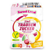 Traubenzucker Duo 2 x 55 g, Kirsche