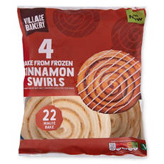 Bake from Frozen Cinnamon Swirls 4 Pack
