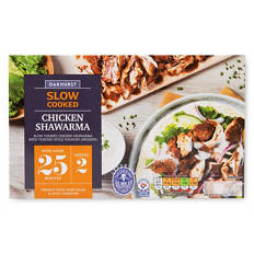 Slow Cooked Chicken Shawarma with Tzatziki