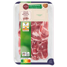 Schweine-Koteletts 700 g, Nacken