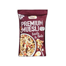 Premium muesli, frutta e noci