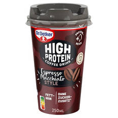 High Protein Kaffeedrink 250 ml, Espresso Macchiato