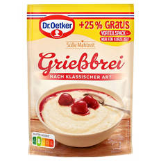 Süße Mahlzeit, Grießbrei157 g, klassisch +25 %