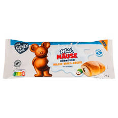 Milchmäuse Hörnchen, Milch-Nuss-Creme
