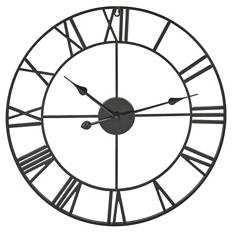 Wanduhr, Schwarz
