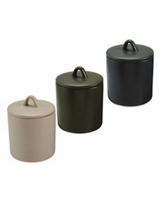 Stoneware Canister