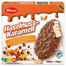 Nut Nougat Sticks 240 ml, Haselnuss-Karamell