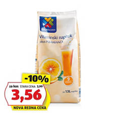Vitaminski napitek, pomaranča