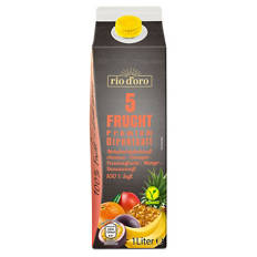 Mehrfruchtdirektsaft 1 l, Ananas, Orange, Passionsfrucht, Mango & Banane