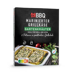Marinierter Grillkäse, Kräuter