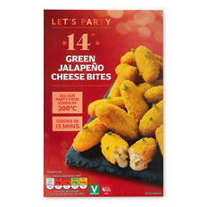 Green Jalapeño Cheese Bites 14 Pack