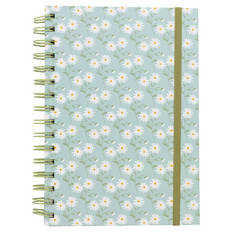 Spiralnotizbuch, A5, Blumen