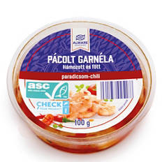 Pácolt garnéla, paradicsomos-chilis, 100 g