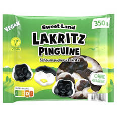 Vegane Lakritz Favoriten, Lakritz Muscheln, 350g