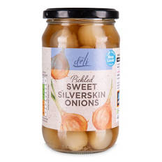 Pickled Sweet Silverskin Onions