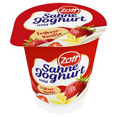 Sahnejoghurt 140 g, Erdbeere-Vanille