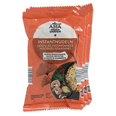 Noodles istantanei, gamberetti