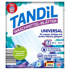 Waschmittelblätter 30 Waschladungen