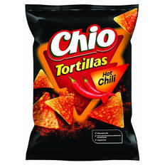 Tortillas 110 g, Hot Chili