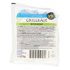 Fromage halloumi à griller, basilic