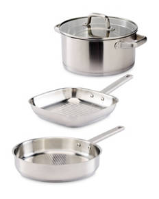 Stainless Steel Pan Assortment