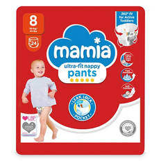 Ultra-fit Size 8 Nappy Pants