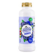 Blueberry Breakfast Smoothie Live Yogurt Drink