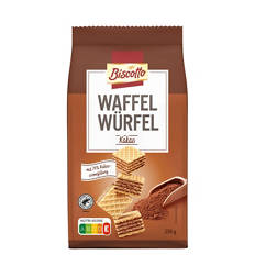 Waffel Würfel 250 g, Kakao