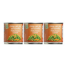 Mini-Pack Gemüse, Erbsen mit Rüebli