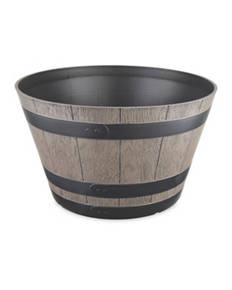 Whiskey Barrel Planter