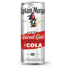 Captain Morgan Spiced Gold & Cola 10 % vol Dose 250 ml