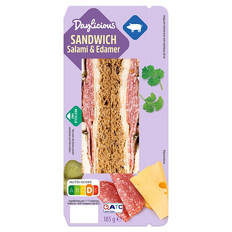 Sandwiches 185 g, Salami-Edamer