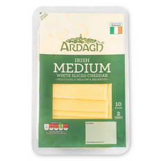 White Sliced Cheddar 200g