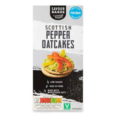 Scottish Pepper Oatcakes
