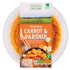 Comforting Mashed Carrot & Parsnip