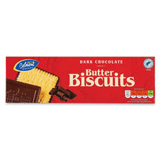 Dark Chocolate Butter Biscuits