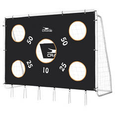 Fußballtor mit Torwand