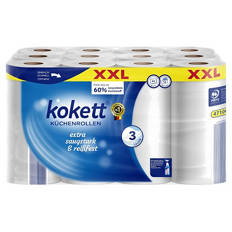 Küchenrolle XXL, 3-lagig, 12 x 64 Blatt